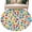 Beige, variant on Colorful Polka Dot Round Area Rug 5Ft Washable Circle Rugs for Living Room Bedroom, Cartoon Watercolor Geometric on Linen Non-Slip Carpet Floor Mats Indoor Outdoor Carpet Runner Aesthetic Home Decor