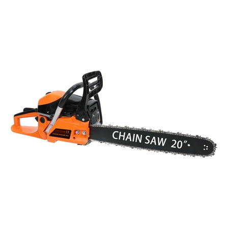Zxareky 20 inch Gas Chainsaw, 58CC 2-Stroke Gas Powered Chainsaw, Handheld Cordless Chainsaw