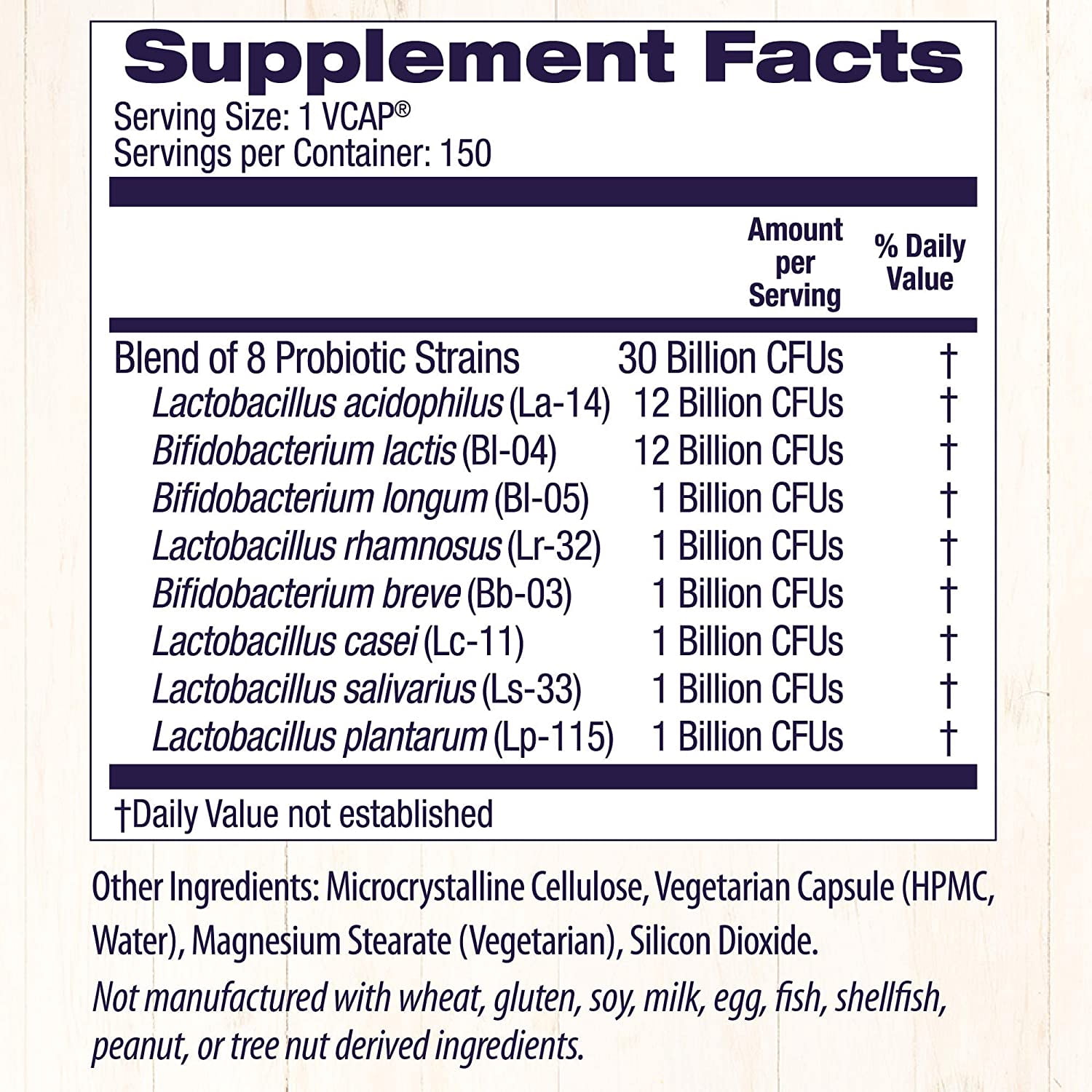 Healthy Origins Probiotic 30 Billion CFU's (floraFIT, Shelf-Stable), 150 Vcaps