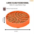 thumbnail image 4 of WHIPPY Slow Feeder Dog Bowls Anti-Choking Dog Food Bowl Anti-Slip Maze Pet Bowl for Medium Large Dogs, 4 of 6