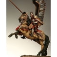 thumbnail image 3 of Pegaso Models 75mm Polish Winged Hussar White Metal Figure Kit 75-911, 3 of 4