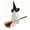 White, variant on Cadancy Hanging Flying Witch Ghost Decoration Halloween Outdoor Porch Yard Decor Scary Black Cloak Broomstick Prop Screaming Scarecrow Spooky Tree Hanger Party Haunteds House Display