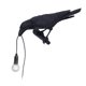 thumbnail image 1 of Lámpara de mesa moderna, lámpara de escritorio con forma de pájaro, lámpara de resina con forma de pájaro sentado, iluminación de escritorio para sala de estar, Right_Black Wall, 1 of 9