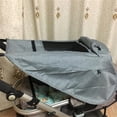 thumbnail image 2 of Stroller Sun Shade - Universal Stroller UV Protection Cover for Baby with See Through, Sun Cover for Stroller, Stroller Sunshade Extender, Joggers & Stroller Accessories for UV, 2 of 5