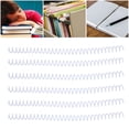 thumbnail image 4 of Spiral Binding Coil, Pretty Colour Large Capacity 13mm Inner Diameter Sheet Binding Comb  For Paper White, 4 of 8