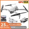 thumbnail image 2 of Dron F3 4k Profesional con GPS, 5G, WIFI, 6k, cámara HD, Rc, distancia de 2000m, F10, cámara Dual HD, cuadricóptero RC, juguete de regalo Fivean unisex, 2 of 2