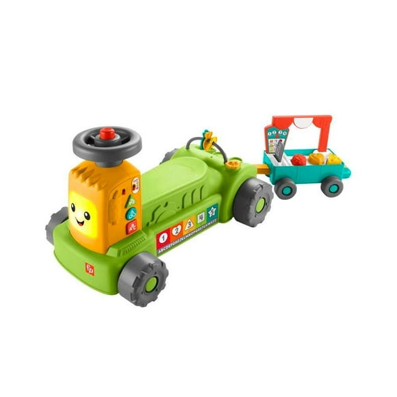 Juguete para Bebés Fisher Price Tractor de Aprendizaje 4 en 1