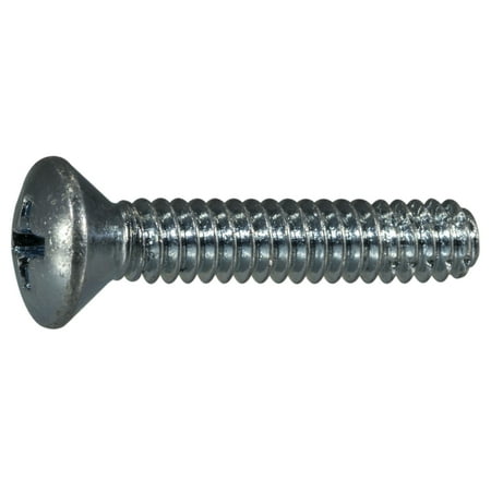 

#10-24 x 1 Phillips Oval Head Thread Cutting Screws TCSOS-126 (18 pcs.)