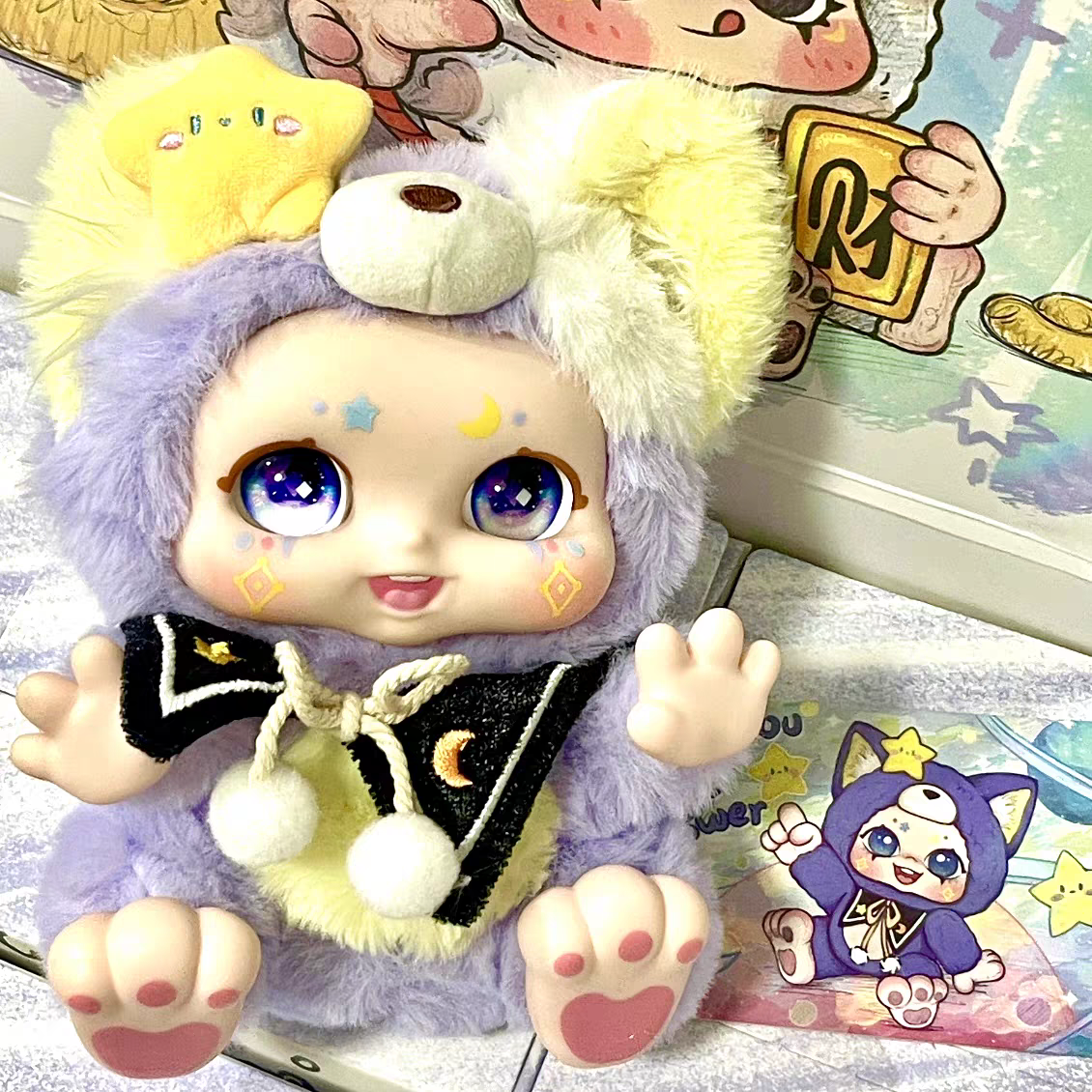 KIMMON Give You The Answer Series Plush Blind Box Confirmed Figure Toy Art Gift！