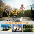 thumbnail image 5 of MammyGol Trampoline 8FT 12FT 14FT , Recreational Trampolines with Enclosure Net and Ladder, Outdoor Trampoline for Kids and Adults, 5 of 7