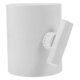 thumbnail image 3 of FONDOTIN Backdraft Damper Valve Dryer Vent Damper ABS White 1Set Industrial Plants, 3 of 8