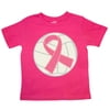 Inktastic Breast Cancer Volleyball Pink Ribbon Sports Gear Toddler T-Shirt Team