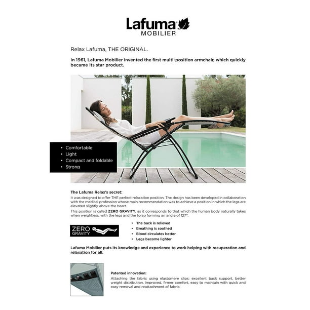 Lafuma discount mobilier recliner