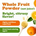 thumbnail image 4 of Orange Juice Powder, 5 Pounds — Kosher, Raw, Vegan — by Food to Live, 4 of 9