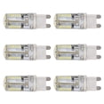thumbnail image 4 of Bombilla para lámpara de techo, 6 piezas G9 58 LED, bombilla para lámpara de pared, bombilla para lograr más, 4 of 8