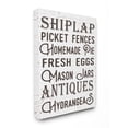 thumbnail image 2 of The Stupell Home Decor Collection The Best Rustic Things Farmhouse Typography Canvas Wall Art, 2 of 5