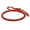 Red, variant on Krdevn Hand Braided String Bracelet Sliding Knot Adjustable Woven Rope Friendship Bracelet Unisex Handmade Wrist Jewelry for Men Women