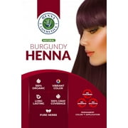 Burgundy | 100% Natural Hair Dye Kit | Vibrant Colors with Pure Henna & Herbal Mix | Ammonia-Free & Chemical-Free Hair Coloring