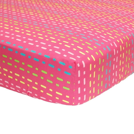 Belle Tutti Frutti Fitted Crib Sheet Walmart Com
