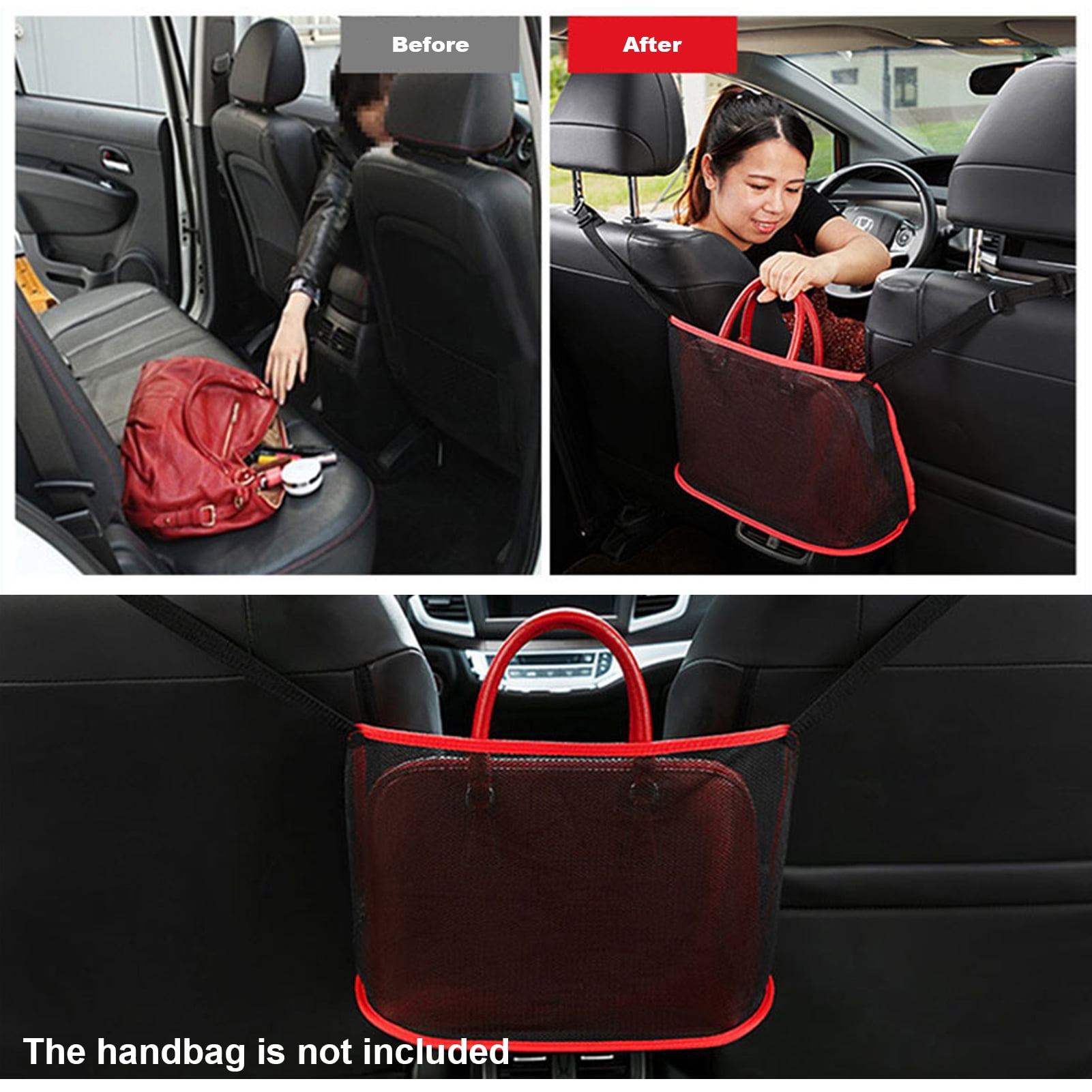Seats Car Net Pocket Handbag Holder 