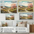 thumbnail image 4 of Designart "Countryside Early Spring horizon V" Landscapes Floater Framed Canvas Wall Art, 4 of 7