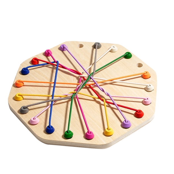Juego de rompecabezas con cuerda para desatar y retorcer Muy adecuado para la interacción entre padres e hijos Juguete antiestrés portátil Adecuado para fiestas y viajes (B)