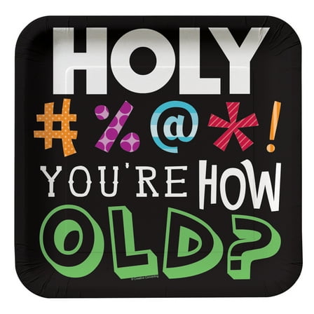 Holy Bleep - Dessert Plate (8 Count)