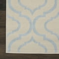 thumbnail image 3 of Nourison Jubilant Modern Moroccan Ivory/Blue 2' x 4' Area Rug, (2' x 4'), 3 of 10