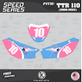 thumbnail image 3 of Kalair GFX Graphics Kit for Yamaha TTR110 (2008-2023) Speed Series, 3 of 5