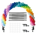 thumbnail image 1 of 1 Set Balloon Display Stand Support Frame Balloon Arch Frame with Metal Clips Table Balloon Garland Decorations Birthday Party Baby Shower Festival Decoration Supplies, 1 of 7