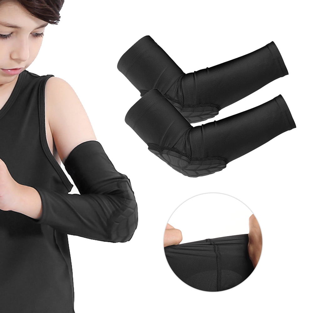 Kids Compression Elbow Sleeves Slip Youth Elbow Support Elbow Pads ...