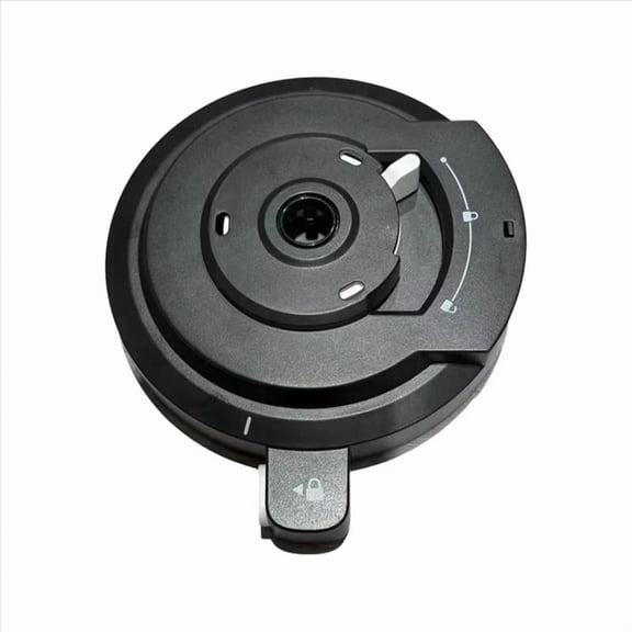 Replacement Outer Bowl Lid for NINJA NC700 / NC701 Ice Cream Machine - Durable Black Plastic Component for Food Disposer