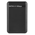 thumbnail image 4 of Estuche para disco duro externo de 2,5 pulgadas, USB 3.0, SATA 3.0, Plug and Play, compatible con capacidad de 3 TB, con indicador LED para Windows, color negro, 4 of 12