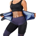 thumbnail image 1 of Sauna Sudor Cintura Trimmer Muslo Para Mujeres Y Hombres Pérdida De Peso Control De Barriga Entrenador De Cintura Cinturón De Entrenamiento，4 En 1 Kearding OD016961-01, 1 of 6