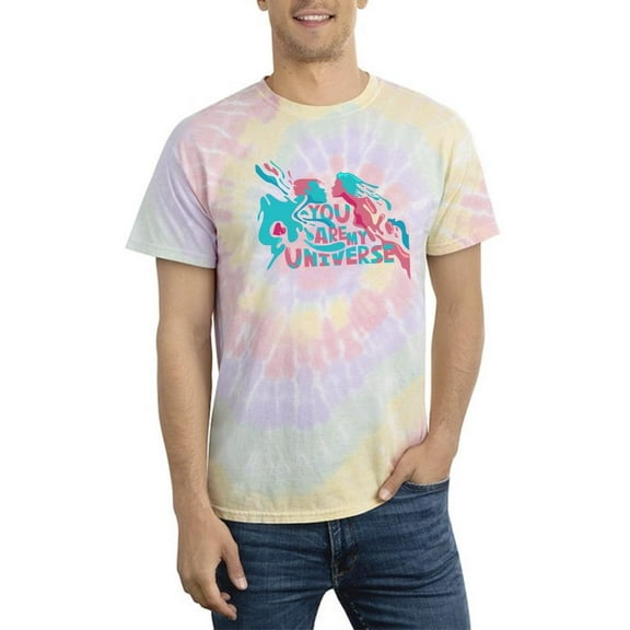 You Are My Universe Paint Tie Dye Spiral Men -Image by Shutterstock, Male Medium