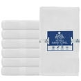 DAN RIVER 100 Cotton Hand Towel Set of 6 Ultra Soft Bathroom Hand Towels Salon Towel