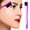 Purple, variant on Double Ended Brow Brush Eyebrow Comb and Brush Tool for Defining, Shaping, and Grooming Eyebrows, Essential Makeup Brush for Everyday Use