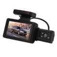thumbnail image 3 of Car Driving Video Recorder,Dual Dash Cam 3.0in Dash Cam Dash Camera Quality You Can Trust, 3 of 7