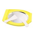thumbnail image 4 of Fabricante de helados enrollados Grado alimenticio Interesante Práctico Rollo de helado Placa fría para bricolaje Amarillo, 4 of 10
