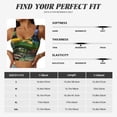thumbnail image 6 of Lsque Colorful Viper Snake Printed Women'S Sports Bra, Compression, Moisture Wicking, High-Impact Sports Bra For Women,Supportive sports bra-Medium, 6 of 9
