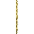 thumbnail image 4 of Ekena Millwork 20 7/8"OD x 3 5/8"ID x 1"P Angel Ceiling Medallion (Fits Canopies up to 4 3/8"), Hand-Painted Rich Gold, 4 of 7