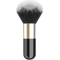 thumbnail image 1 of Brocha de maquillaje profesional negra, mango único, cabeza ancha y redonda, base BB Cream, brocha de maquillaje cosmético. JM, 1 of 4