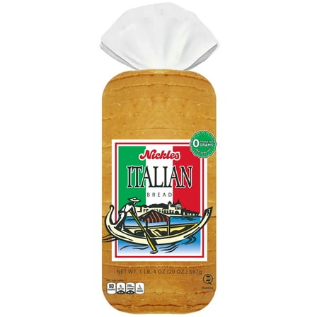 Nickles Bakery Italian Pan Bread, 20-ounce Loaf.