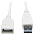 thumbnail image 4 of Tripp Lite 3ft Universal Reversible USB 2.0 Hi-Speed Extension Cable, White, 4 of 4