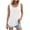 womens tops sleeveless-White, variant on Brilliant Tank Tops for Women under $5 Summer Women Solid Color Round Neck Sleeveless Casual Tee Tank Tunic Tops Blouse Silver M