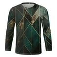 thumbnail image 4 of ZRBYWB Mens T Shirt Male Autumn Winter Fashion Printed Crew Neck Long Sleeve T Shirt Retro Full Print Tops Fashion T-Shirts, 4 of 5