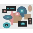 thumbnail image 2 of Auda, Christine 32x25 White Modern Wood Framed Museum Art Print Titled - Geometric Balance, 2 of 4