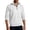 White, variant on Mens Quarter Zip Sweater Jacquard Casual Pullover Sweatshirt Knit Long Sleeve Mock Neck Golf Shirts