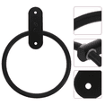 thumbnail image 2 of MasteelfCA 1 Set Sturdy Wall Towel Ring Creative Bathroom Towel Ring Practical Storage Ring, 2 of 7