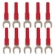 thumbnail image 3 of Sailing Conector tipo banana tipo U - 10 conectores en forma de U de 8 mm para aplicaciones electrónicas de multímetro (rojo), 3 of 10